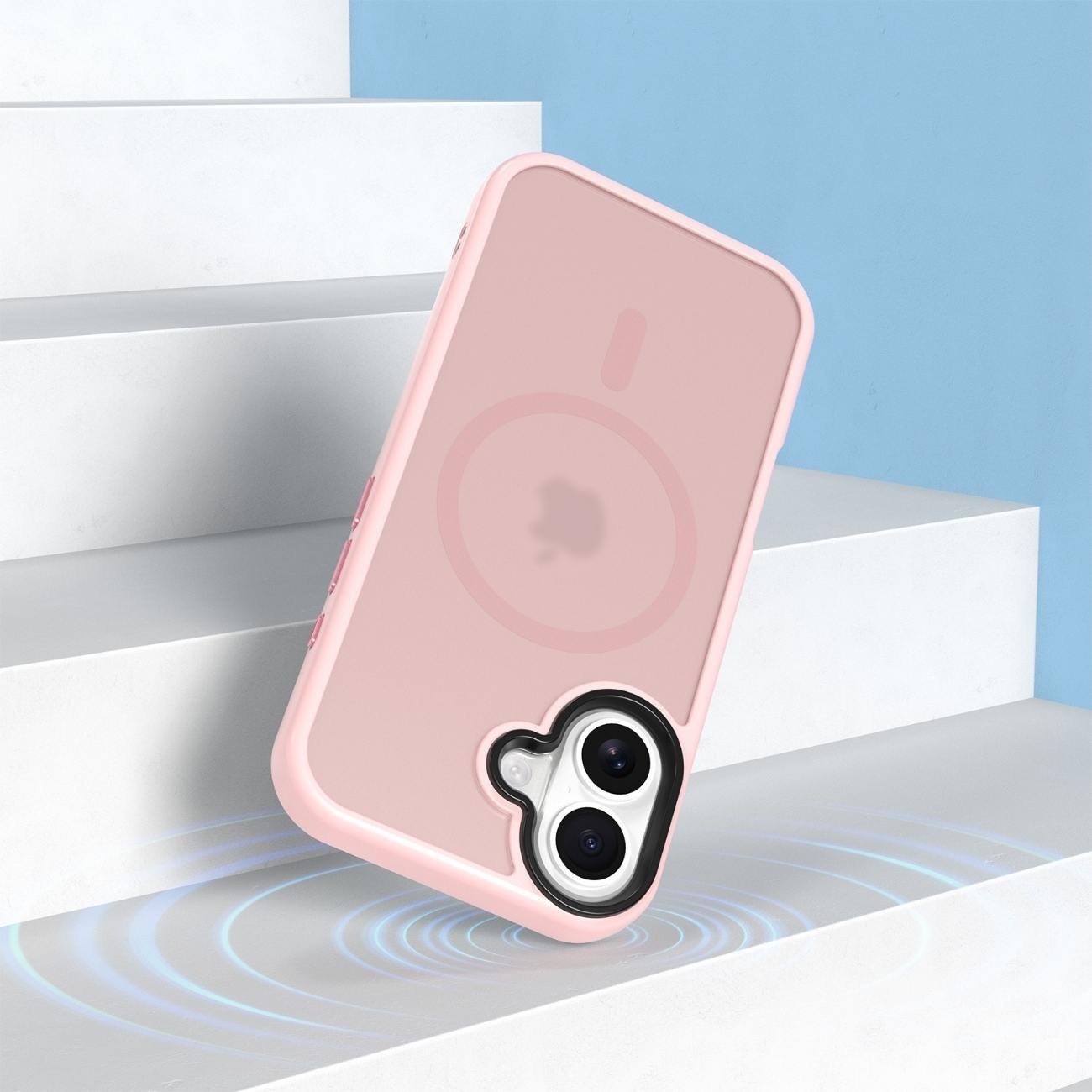 Floating Display of Magnetic Wireless Charging Case for iPhone 17