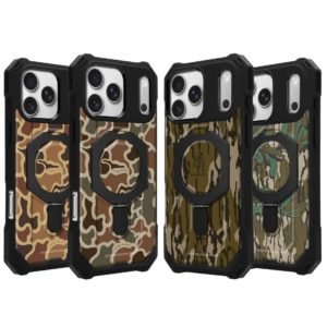 Multiple Camo Color Options for MagSafe Kickstand Phone Case for iPhone 17 Pro Max
