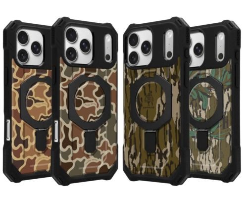 Multiple Camo Color Options for MagSafe Kickstand Phone Case for iPhone 17 Pro Max