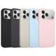 Custom Liquid Silicone Phone Case in Multiple Color Options Front Angle View