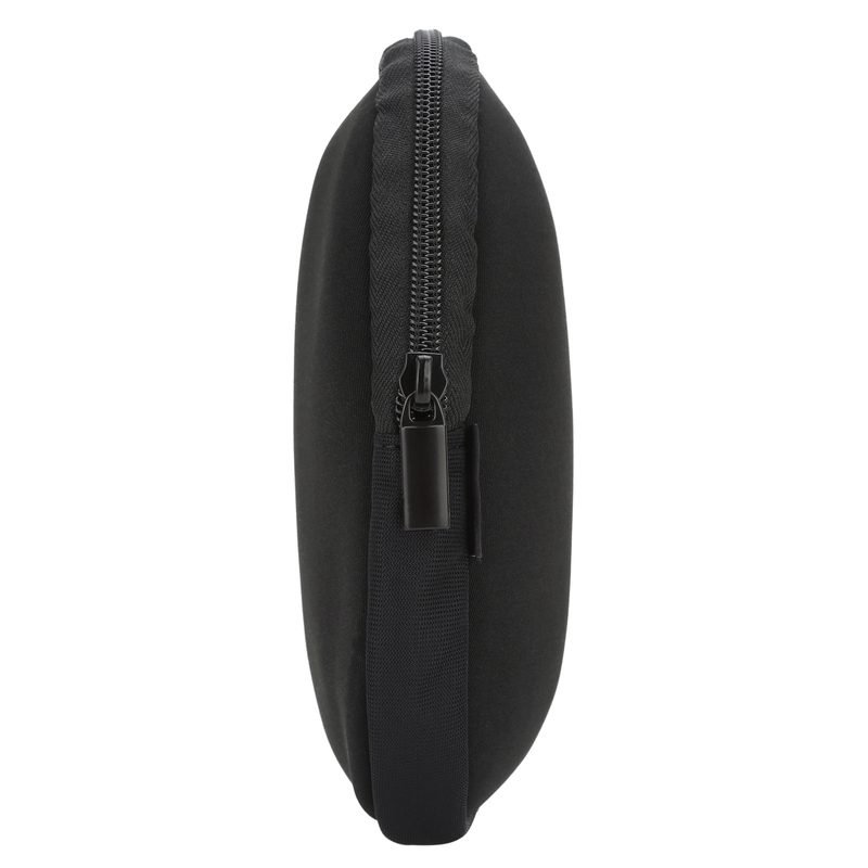 Side zipper profile of custom EVA headphone carrying case