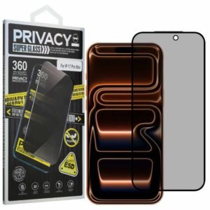 pj4-iphone-17-pro-max-privacy-tempered-glass-screen-protector-product privacy tempered glass screen protector for iPhone 17 Pro Max with retail packaging