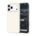 Custom Cream silicone phone case for iPhone 17 Pro Max shown from front and back
