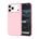 Custom Pink silicone phone case for iPhone 17 Pro Max shown from front and back