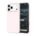 Custom Blush Pink silicone phone case for iPhone 17 Pro Max shown from front and back