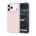 Custom Rose Beige silicone phone case for iPhone 17 Pro Max shown from front and back