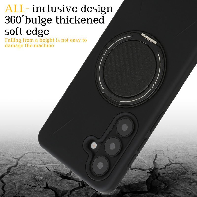 Custom Ring Stand Phone Case for Samsung Galaxy S26 with 360 Degree Edge Protection