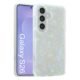 Custom Holographic TPU Phone Case for Samsung Galaxy S26 in Clear Front and Back View