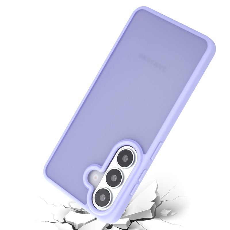 sj22-4-custom-matte-tpu-phone-case-for-samsung-galaxy-s26-lavender-drop-protection Custom Matte TPU Phone Case for Samsung Galaxy S26 with Drop Protection
