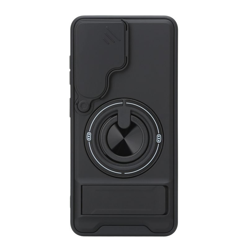 sj24-2-custom-camera-lens-cover-kickstand-phone-case-for-samsung-galaxy-s26-black-closed-camera-cover-back-view Custom Camera Lens Cover Kickstand Phone Case for Samsung Galaxy S26 in Black with Closed Camera Cover