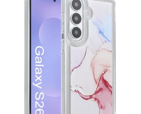 sj27-13-custom-marble-pattern-tpu-phone-case-for-samsung-galaxy-s26-red-front-and-back-view Custom Marble Pattern TPU Phone Case for Samsung Galaxy S26 in Red Front and Back View