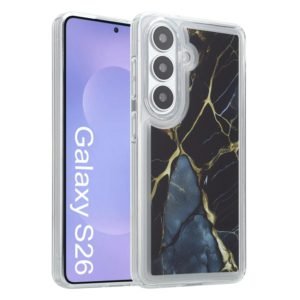 sj27-7-custom-marble-pattern-tpu-phone-case-for-samsung-galaxy-s26-black-front-and-back-view Custom Marble Pattern TPU Phone Case for Samsung Galaxy S26 in Black Front and Back View