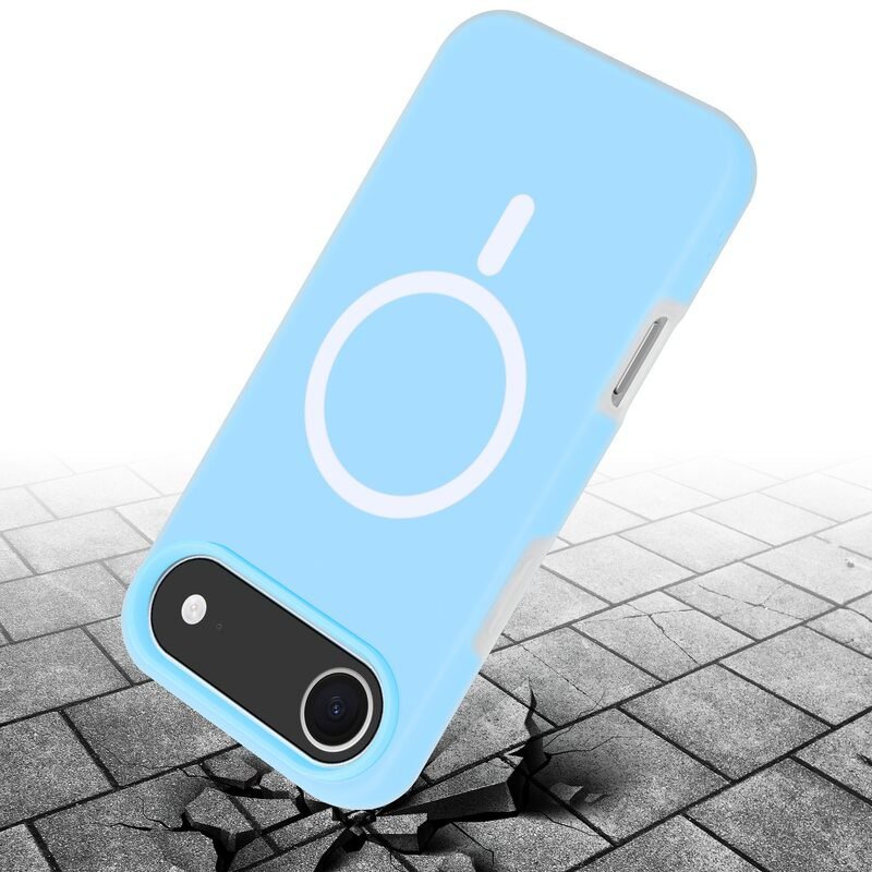 sj61-2-4-magnetic-double-layer-case-apple-iphone-17-air-blue-shockproof-design Blue Magnetic Double Layer Case for iPhone 17 Air with Shockproof Design