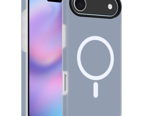 sj61-3-3-magnetic-double-layer-case-apple-iphone-17-air-gray-front-rear-display Gray Magnetic Double Layer Case for iPhone 17 Air Front and Rear Display