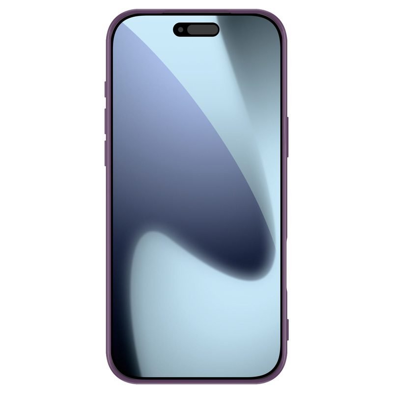 sj63-2-2-wallet-card-holder-kickstand-case-apple-iphone-17-pro-max-purple-front-view Wallet Card Holder Kickstand Case for iPhone 17 Pro Max in Purple Front View