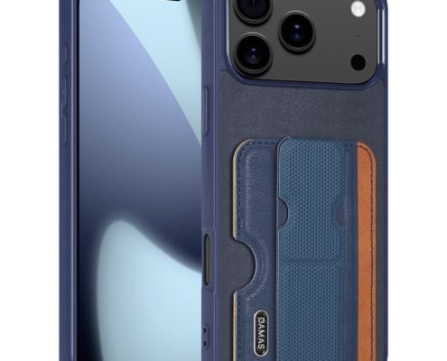 sj63-4-1-wallet-card-holder-kickstand-case-apple-iphone-17-pro-max-navy-blue-front-back-view Wallet Card Holder Kickstand Case for iPhone 17 Pro Max in Navy Blue Front and Back View