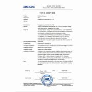 RoHS test report for USB car charger material compliance