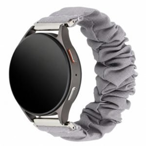 bd6-17-custom-plush-scrunchie-watch-band-for-samsung-galaxy-watch-7-gray-front-angle-view Custom Plush Scrunchie Watch Band for Samsung Galaxy Watch 7 Gray Front Angle View