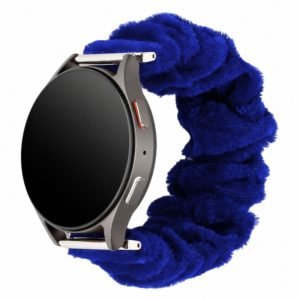 bd6-21-custom-plush-scrunchie-watch-band-for-samsung-galaxy-watch-7-blue-front-angle-view Custom Plush Scrunchie Watch Band for Samsung Galaxy Watch 7 Blue Front Angle View