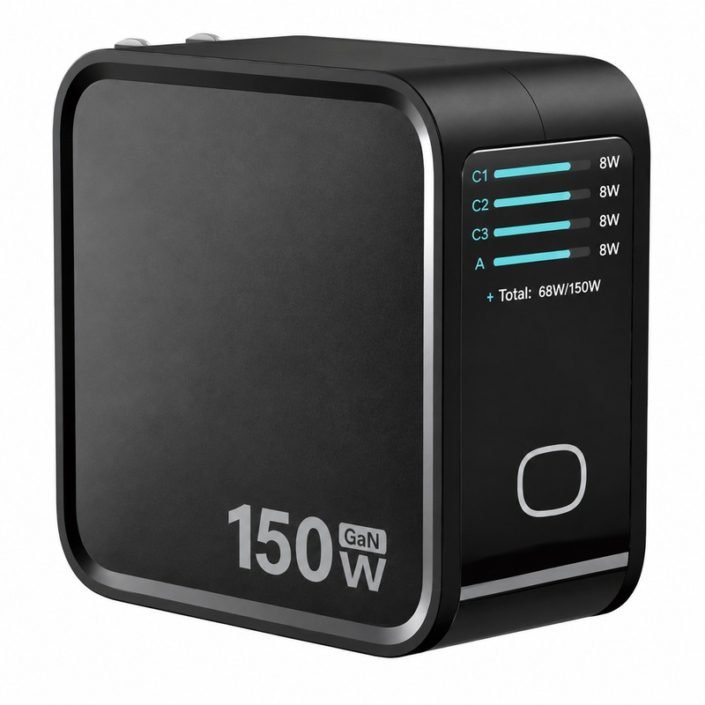 150W GaN 3Ports PD Wall Charger P160-3C1A-150W-TFT